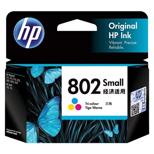hp 802 tri-color original ink cartridge price chennai