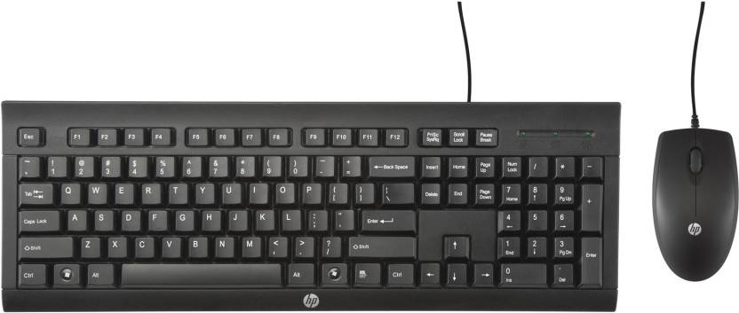 HP C2500 Wired Combo keyboard and Mouse Price in Chennai, Hyderabad, Telangana